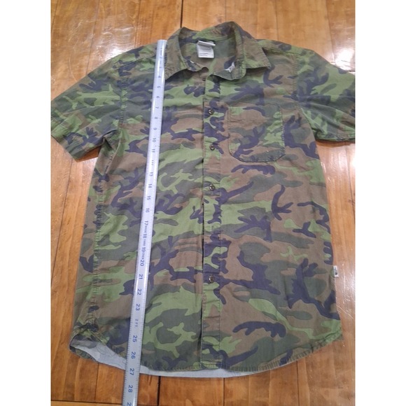 The North Face Mens Camo Button Down Shirt TNF Small - Picture 4 of 5